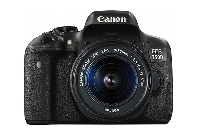 佳能EOS 750D機身 + EF-S 18-55mm f3.5-5.6 IS STM